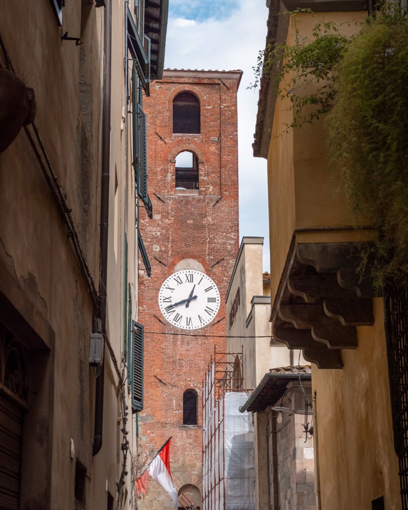 Street in Lucca, Italy