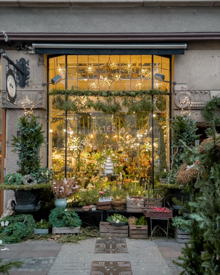 Flower shop in Malmö