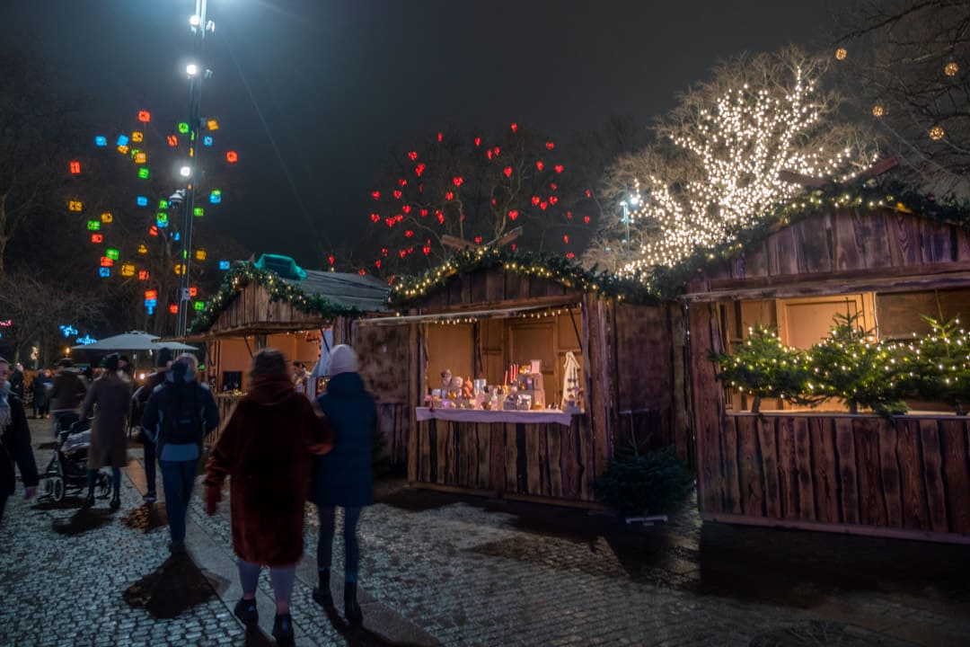 Christmas market at Gustav Adolfs Torg