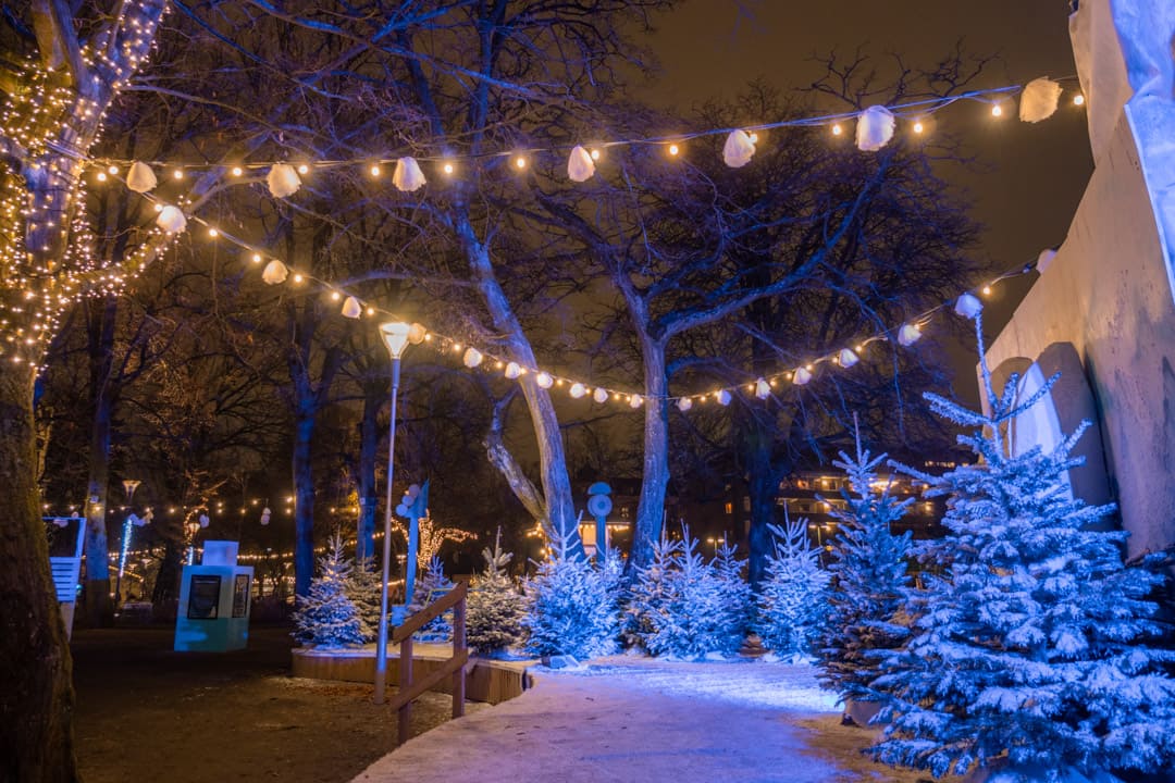 Christmas in Folkets Park, Malmö