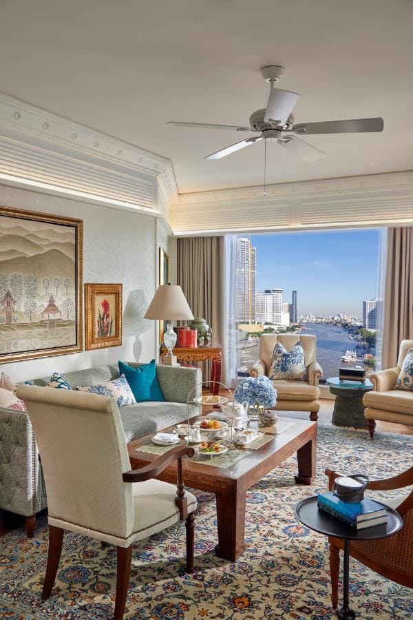 Mandarin Oriental Bangkok room with a view