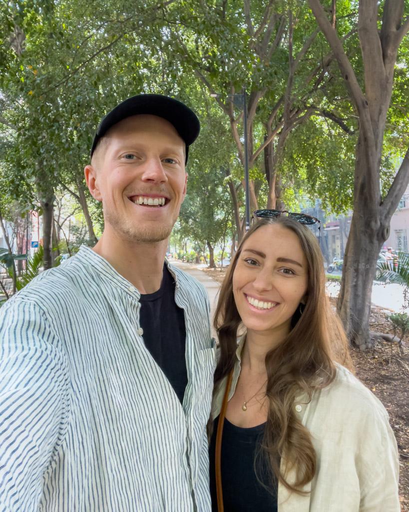 Alex and Victoria in Mexico City