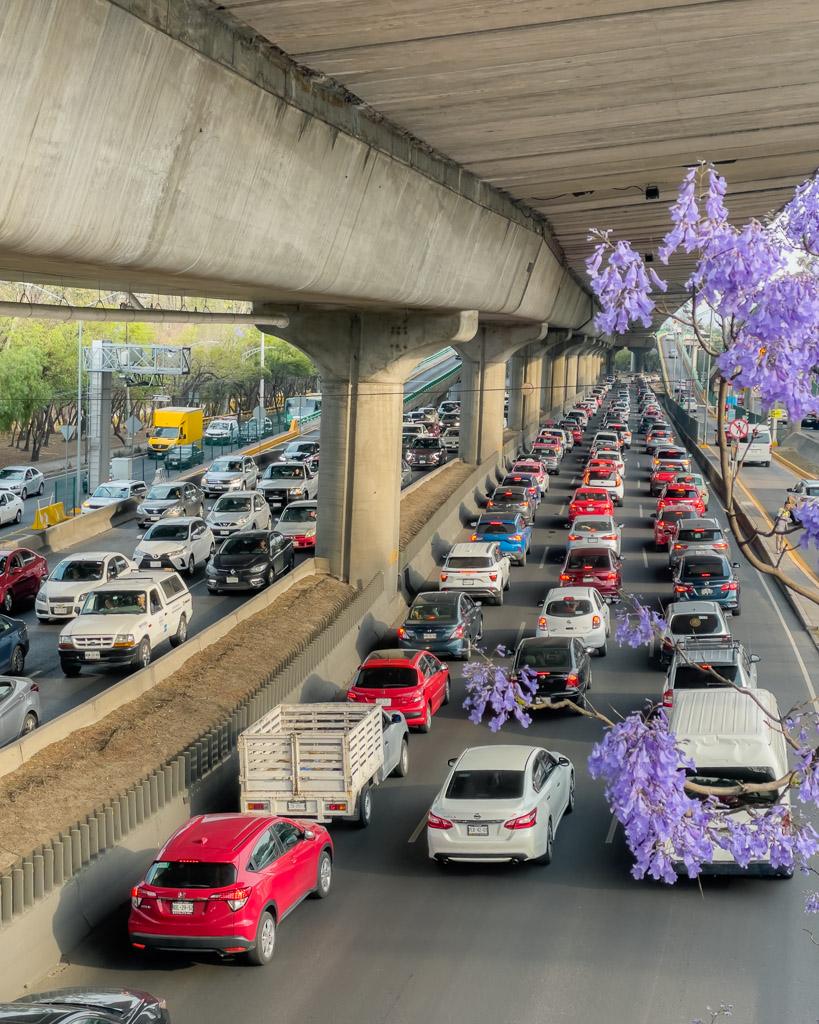 Traffic in Mexico City