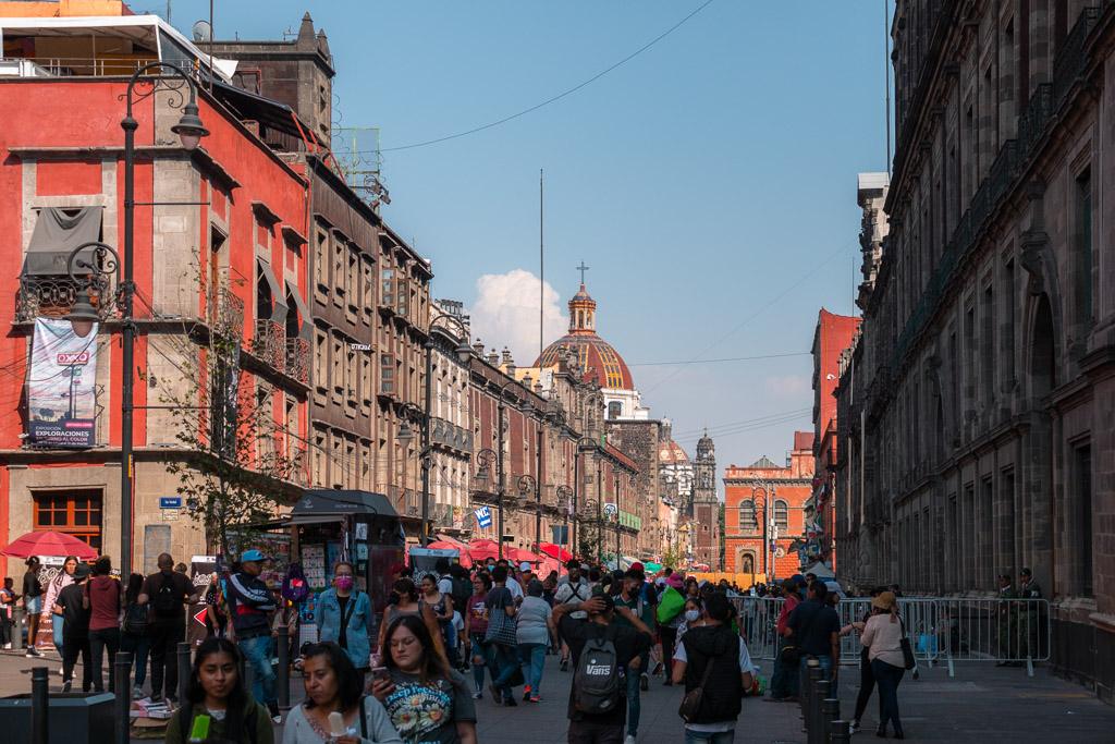 Mexico City's historical centre