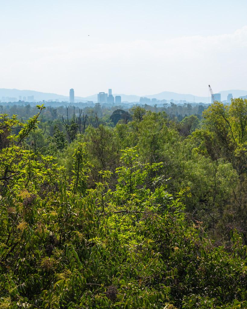 View of Chapultapec from the castle