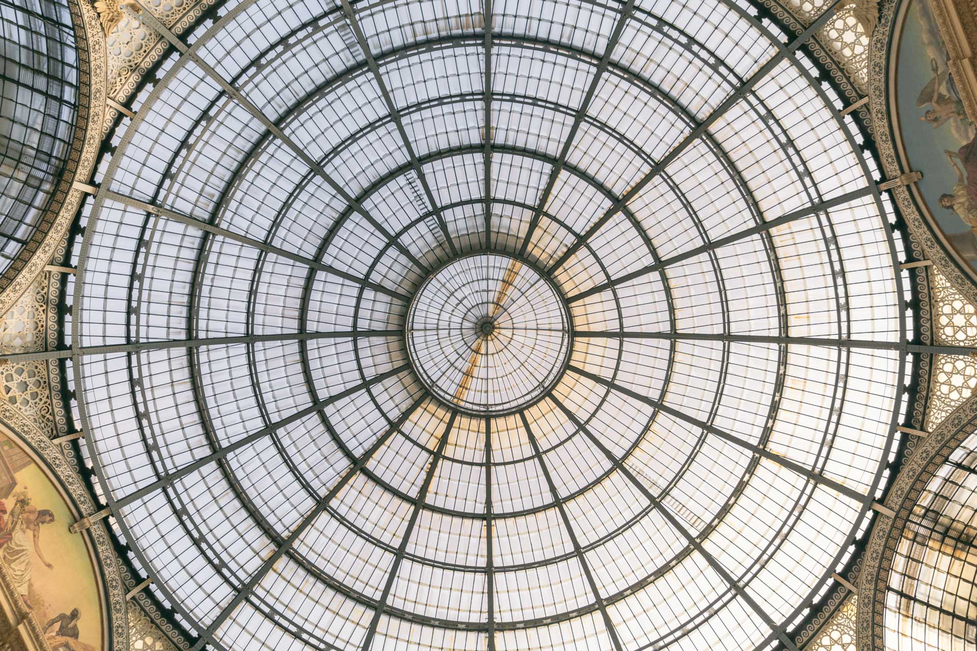 Galleria Vittorio Emanuele II roof