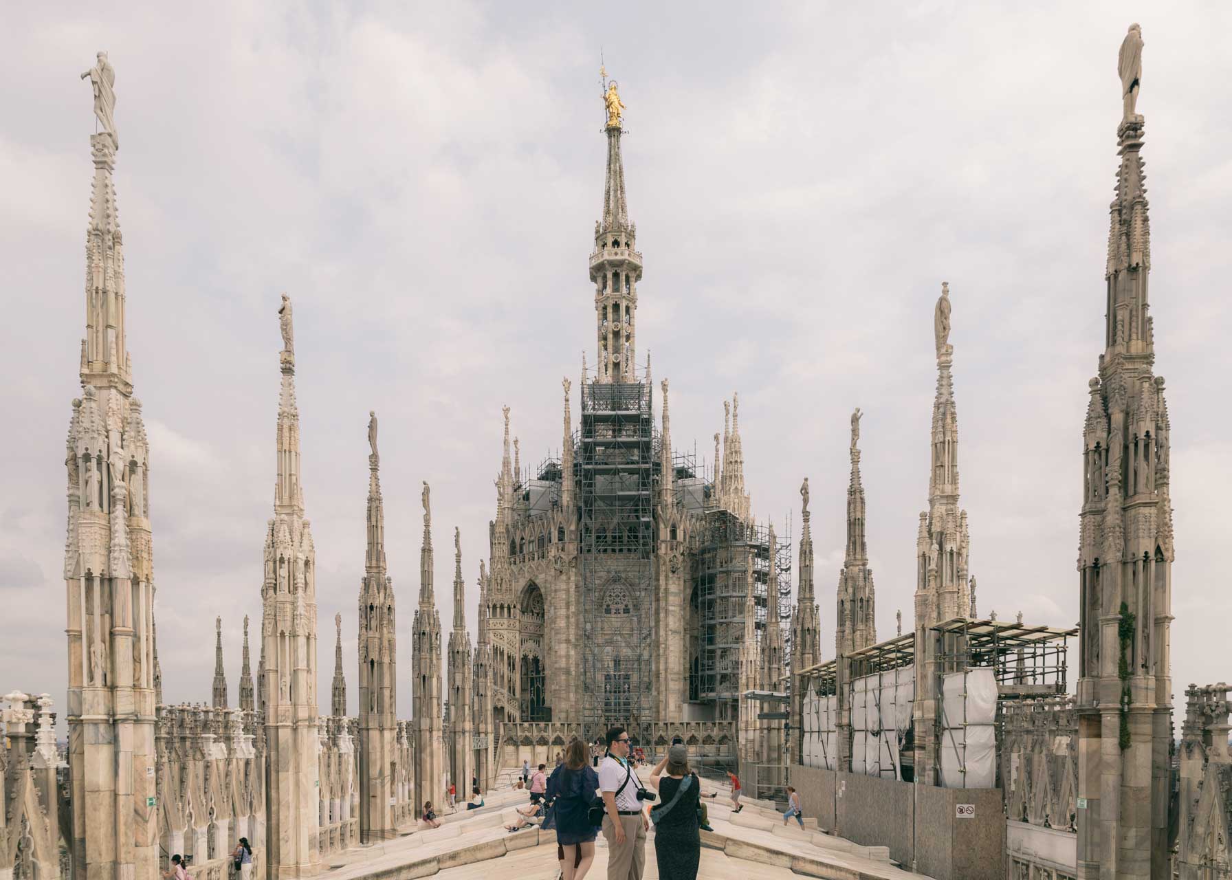 Duomo di Milano rooftop