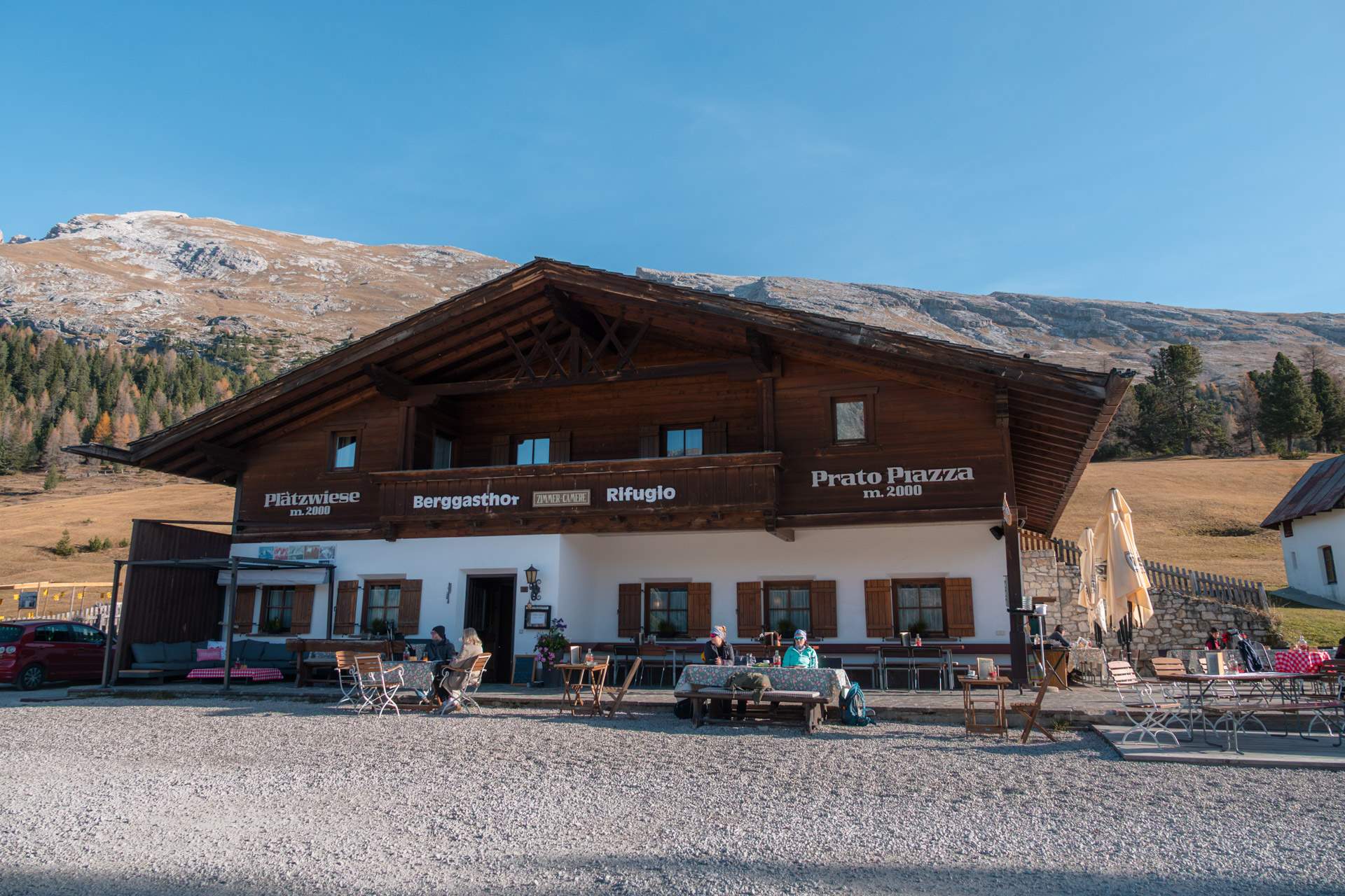 Rifugio Prato Piazza (Berggasthof Plätzwiese)