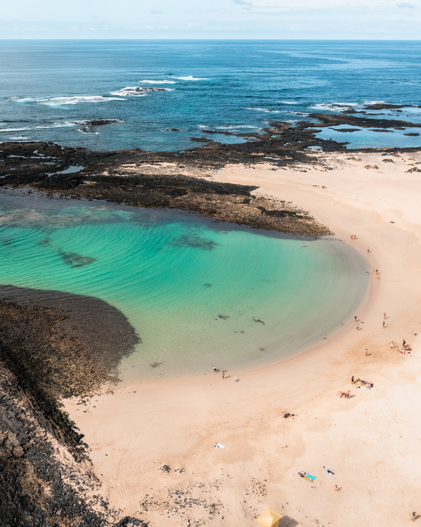 El Cotillo beach-goers