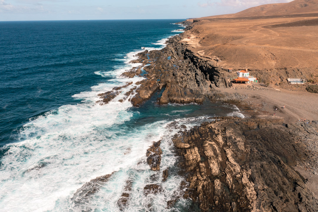 Drone view of the area