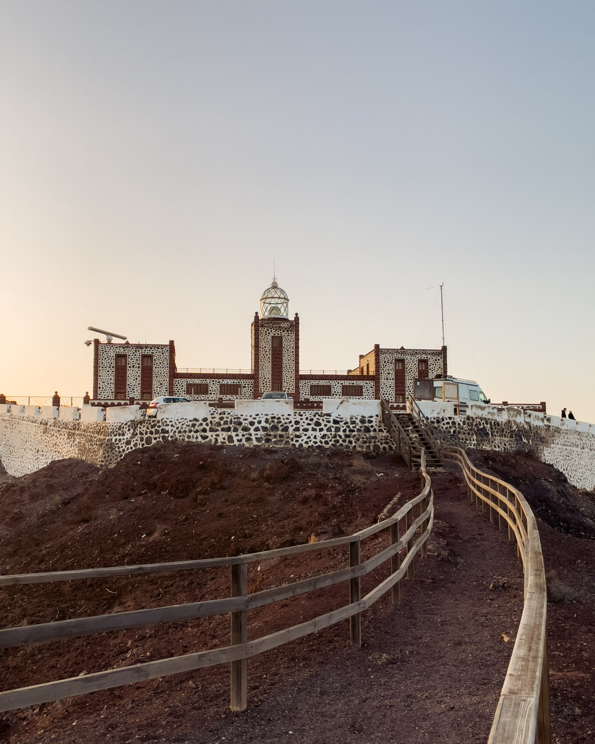 The lighthouse of Faro de la Entallada