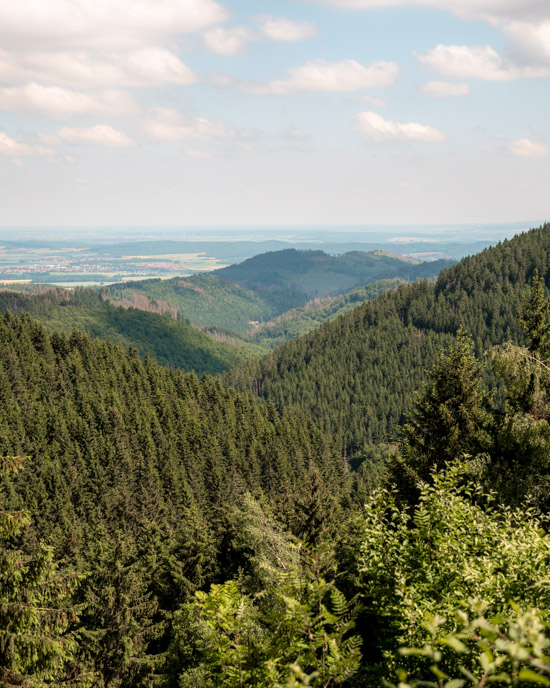 Views from the Liebesbankweg