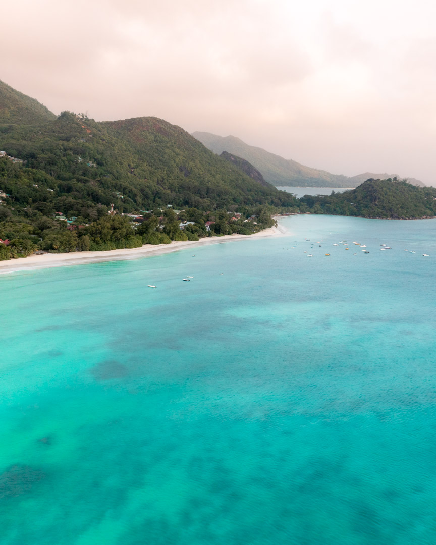 Ocean temperature Praslin