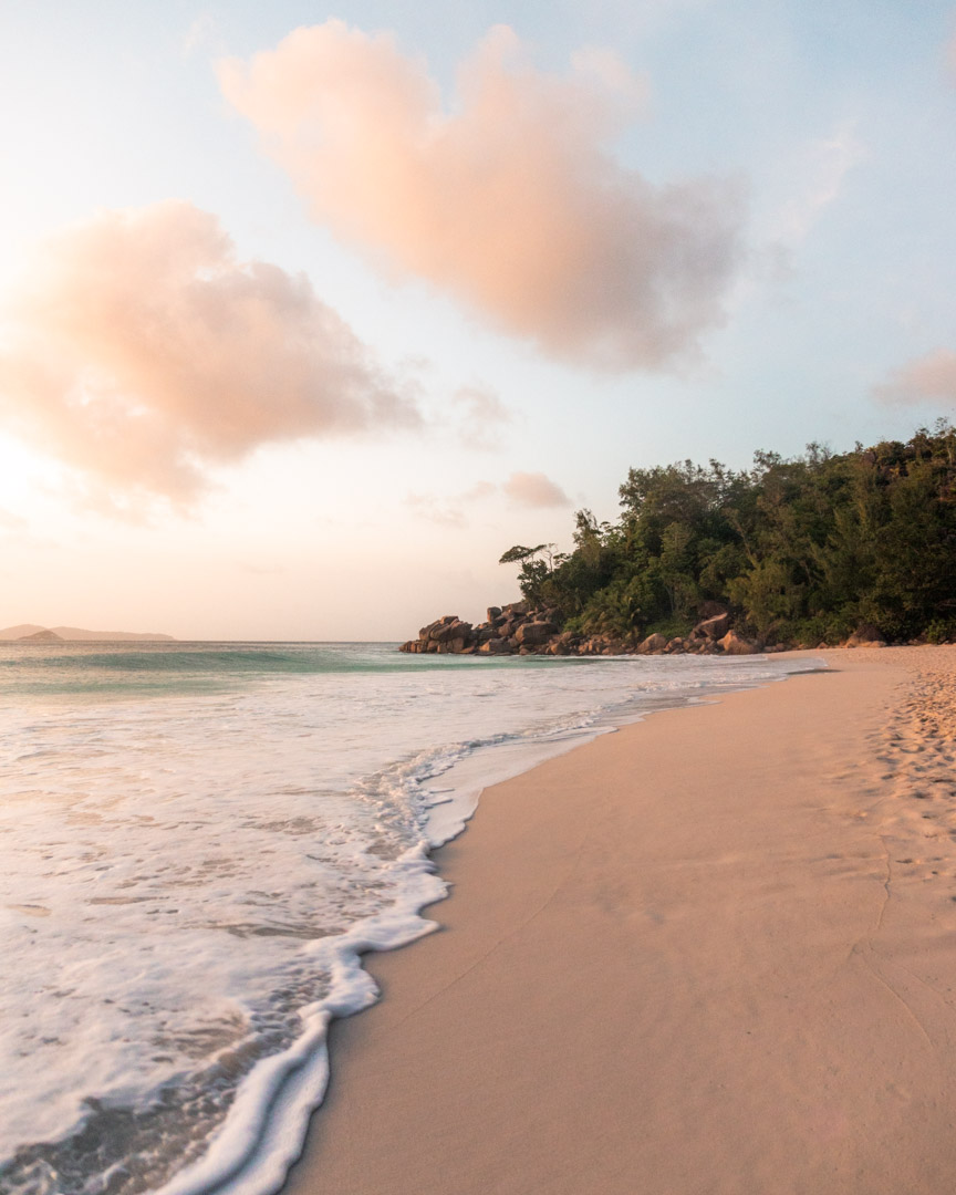 Sunset at Anse Georgette