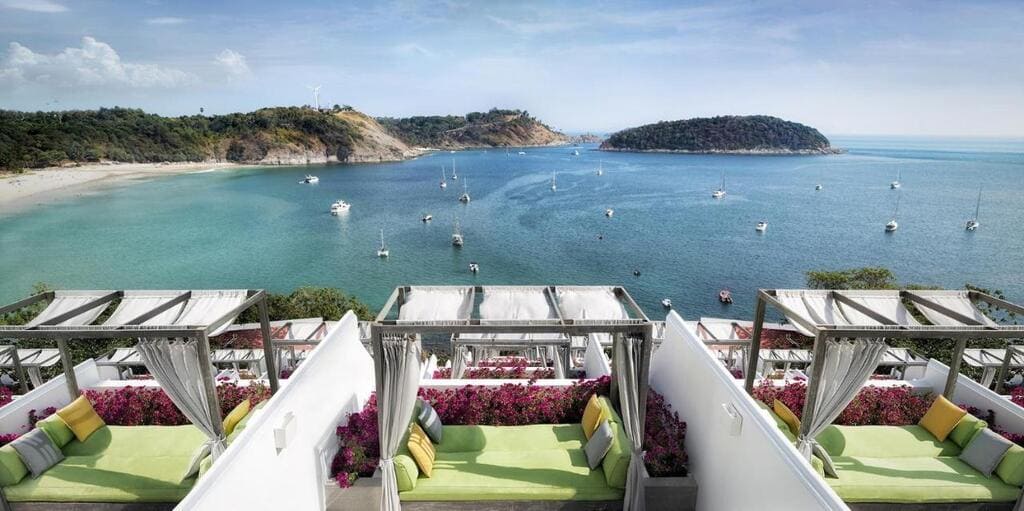 The view from The Nai Harn