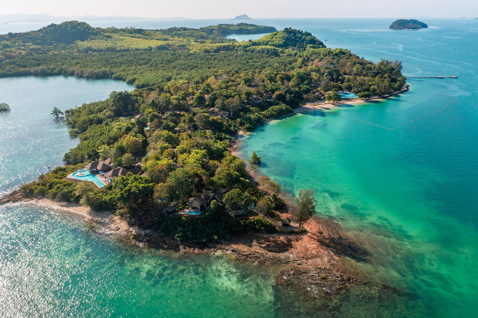 The Naka Island resort on Koh Naka Yai