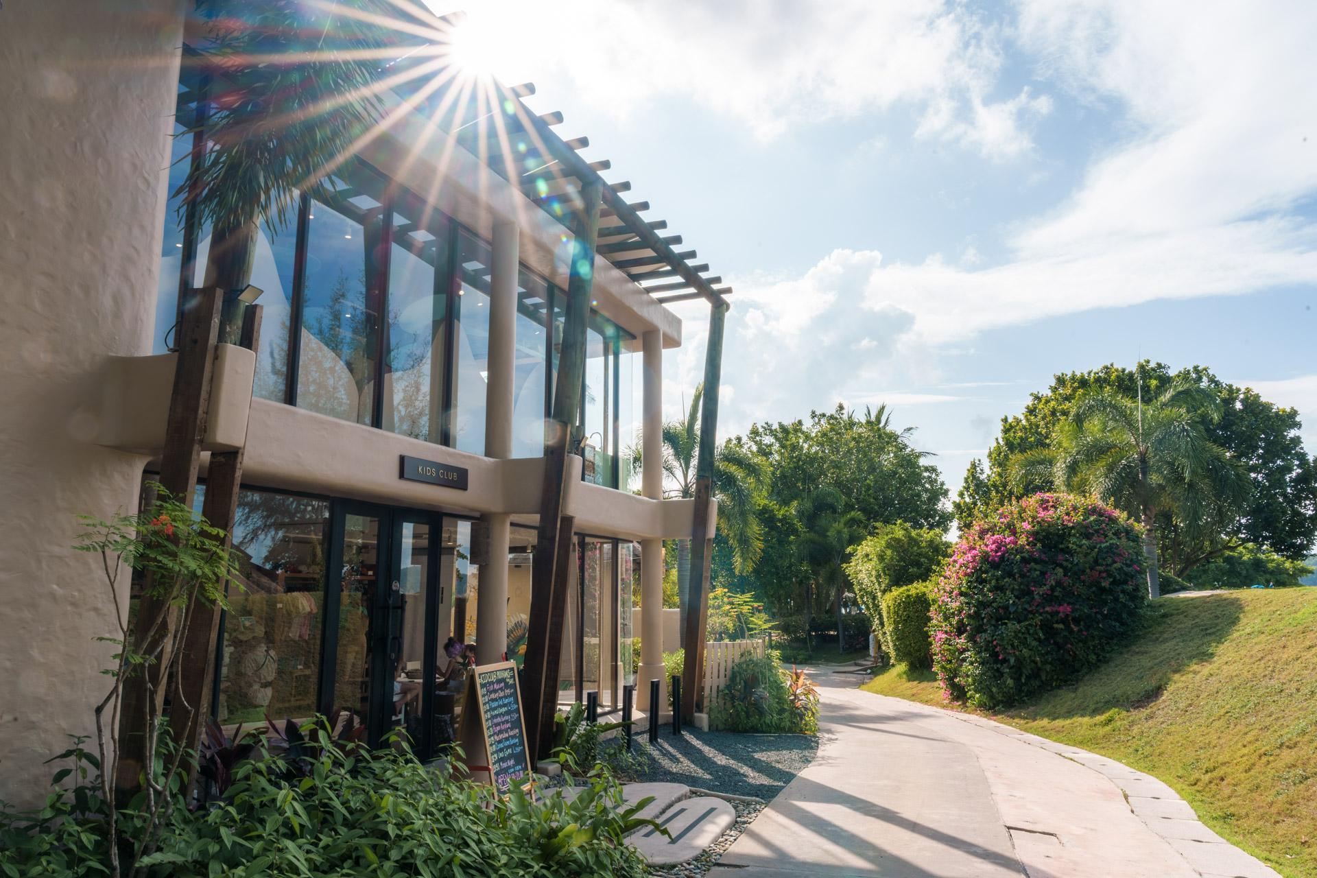 The Kids Club exterior at The Naka Island