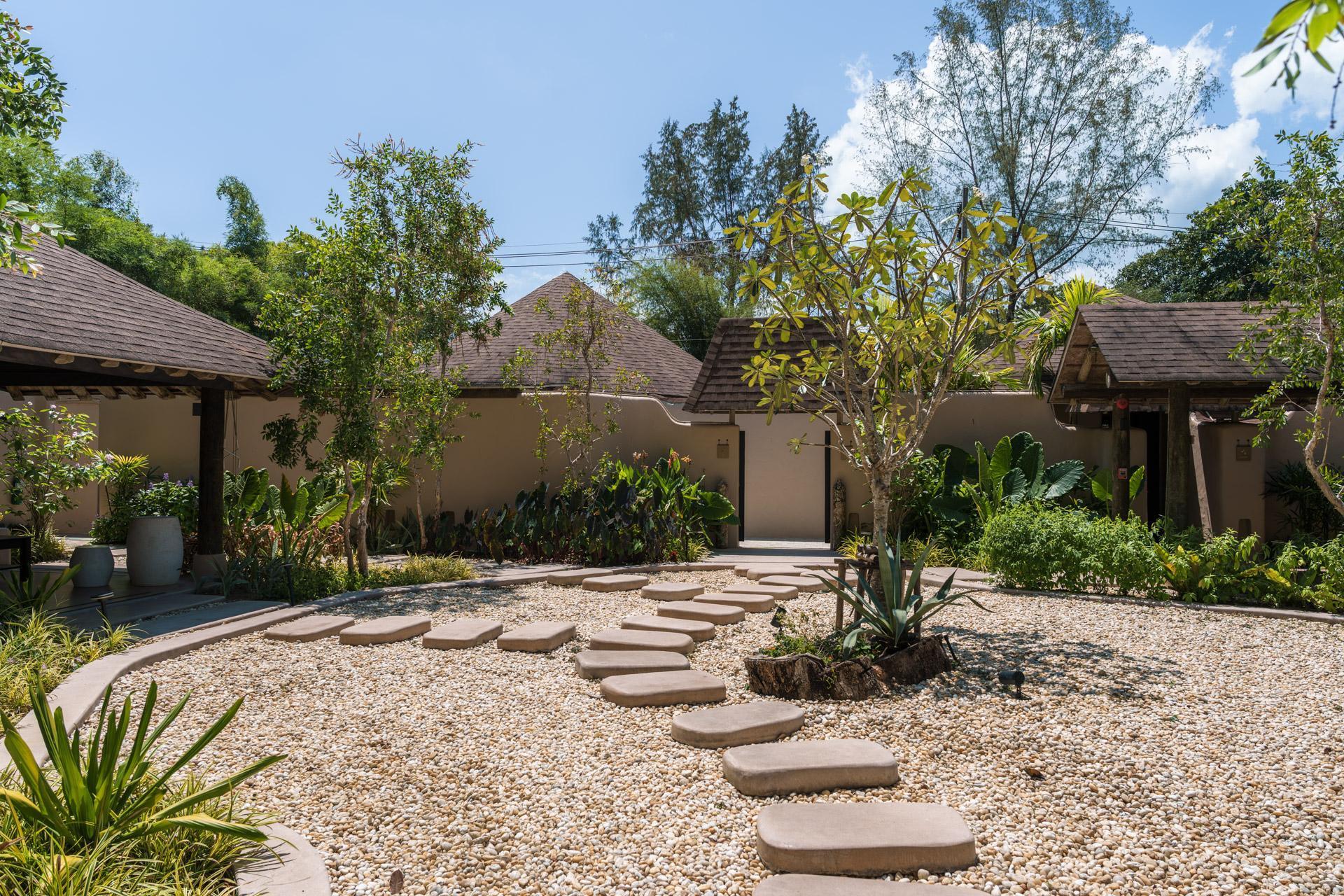 Spa area at The Naka Island