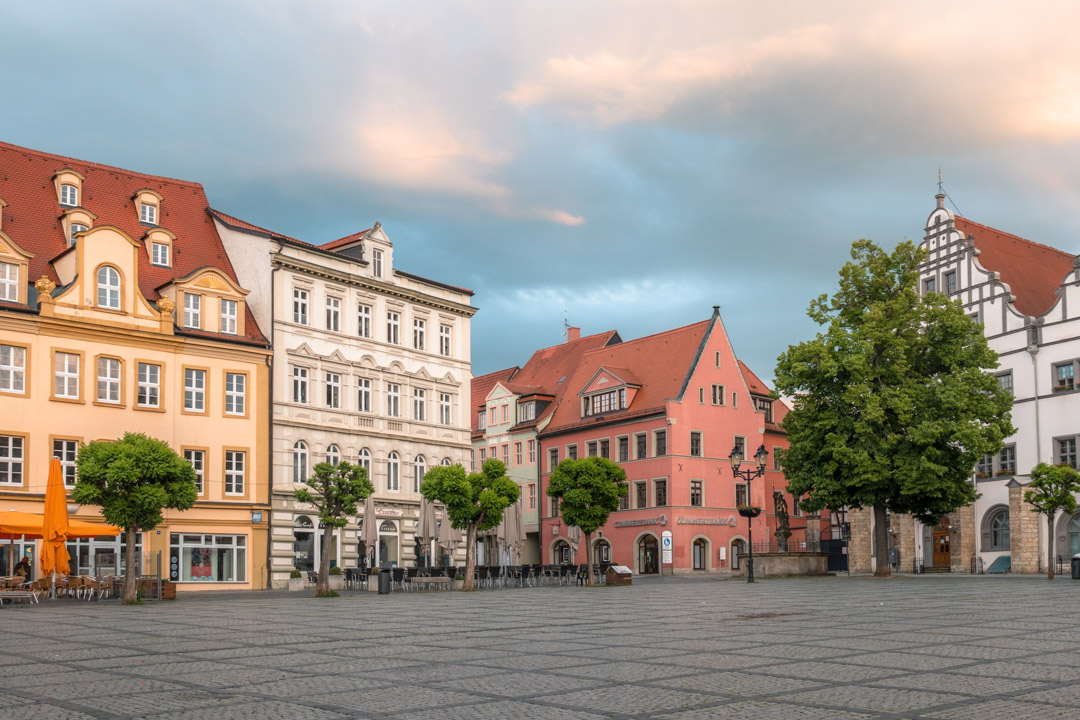 The market square in Naumburg