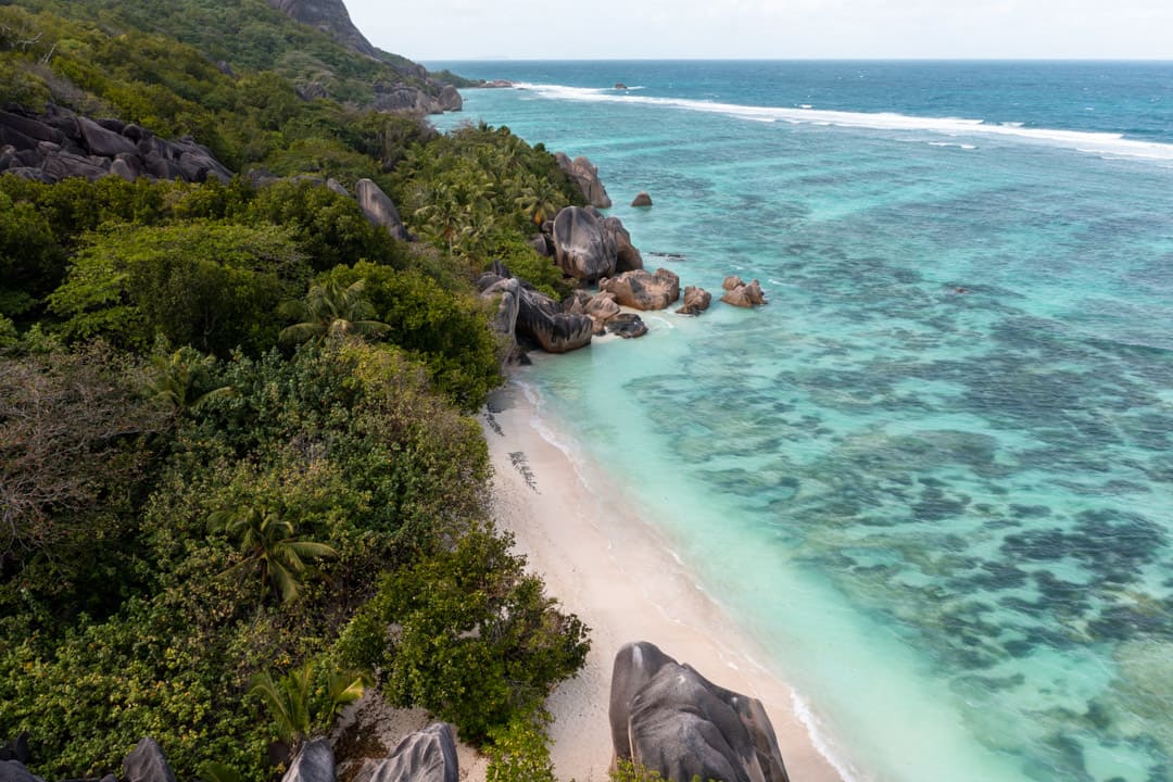 Anse Source d'Argent beach