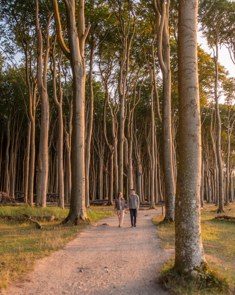 Alex & Victoria in Nienhäger Holz forest