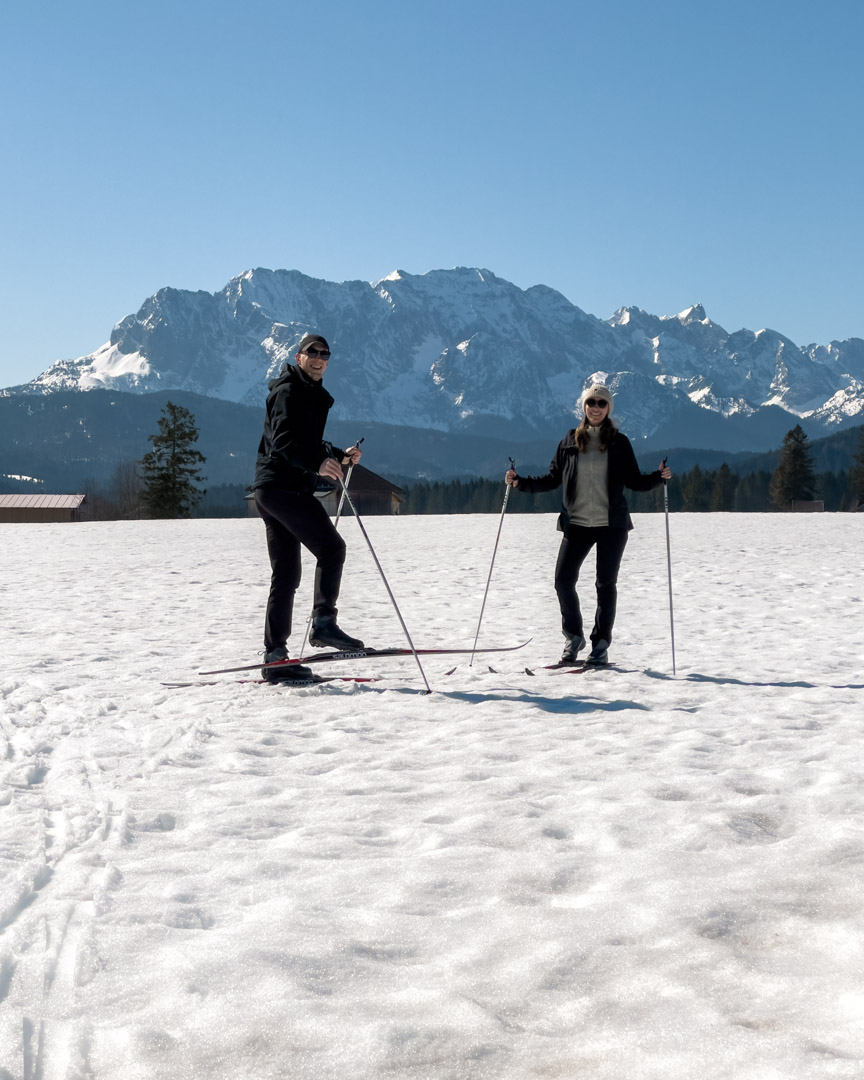 Cross-country skiing in Garmisch-Partenkirchen
