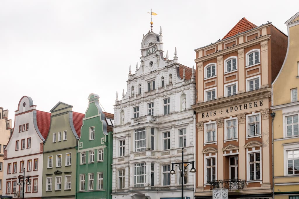 Rostock pretty buildings