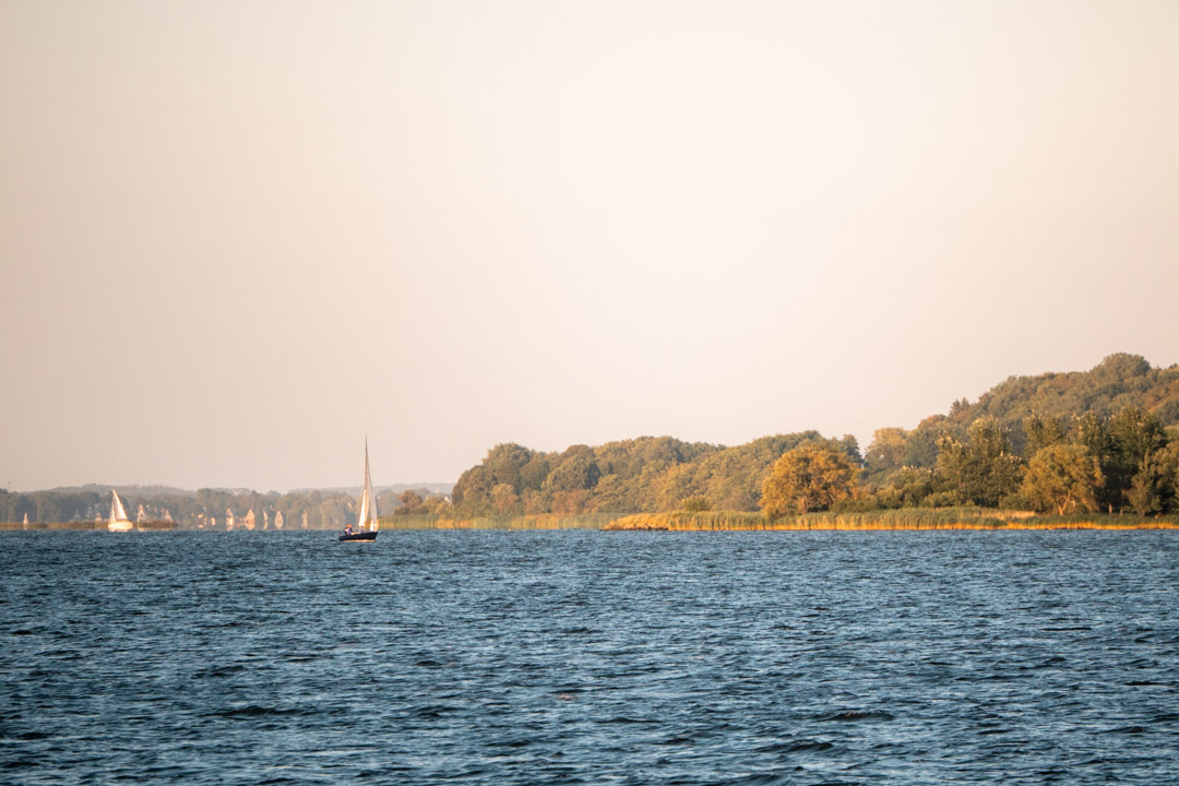 Schleswig Schlei sunset view