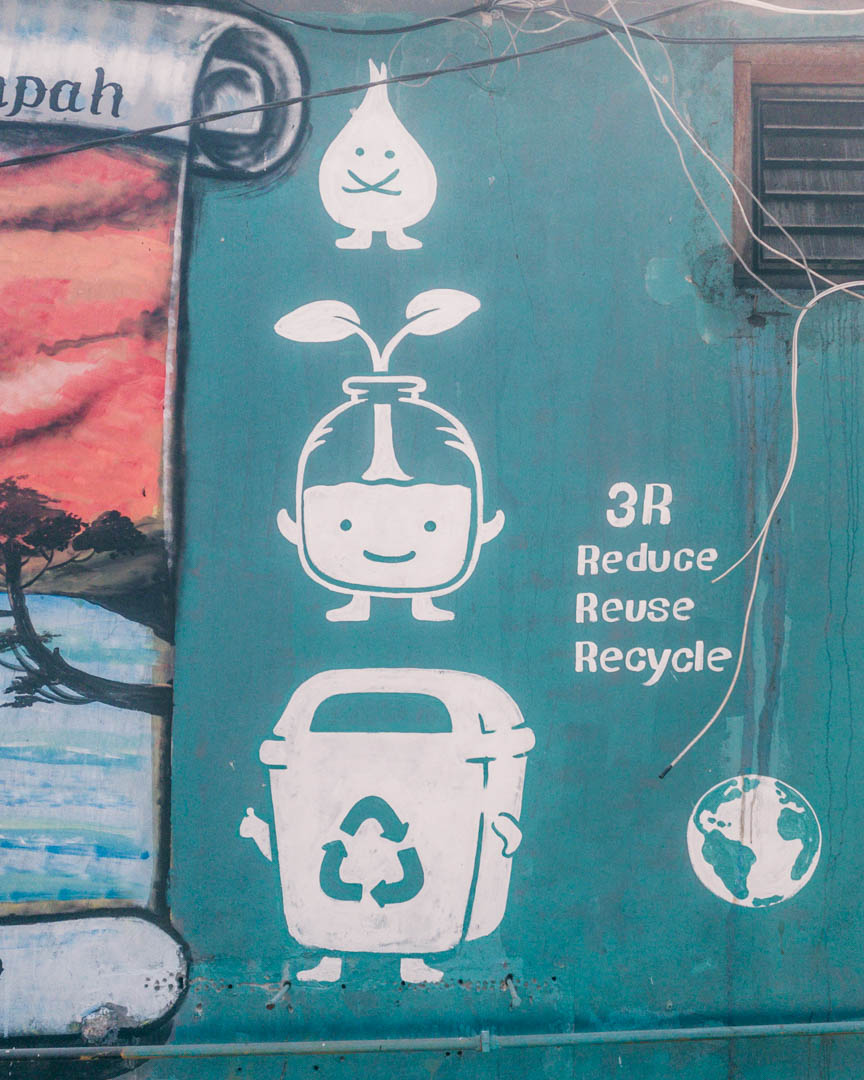The Three R's: "Reduce, Reuse, Recycle"
