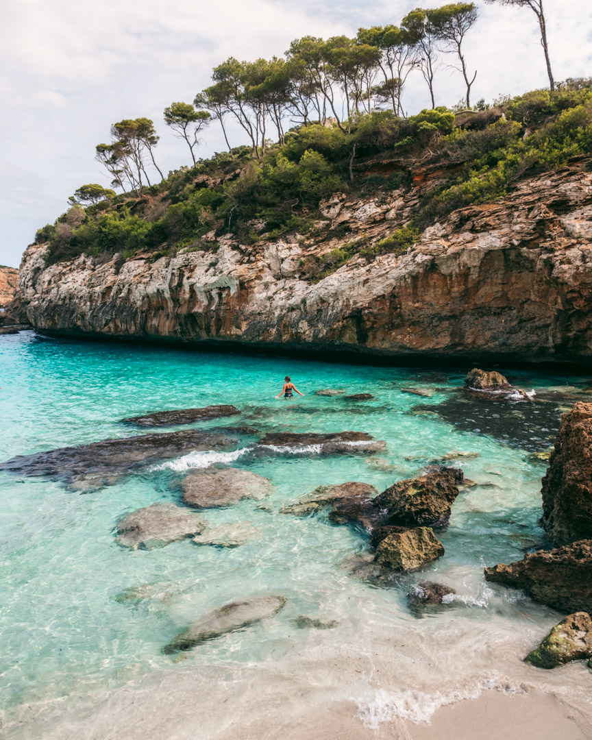 Mallorca blue water