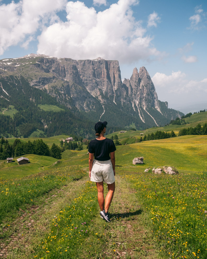 Hiking in Seiser Alm