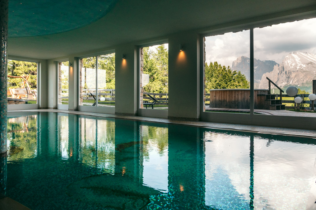 Big indoor pool