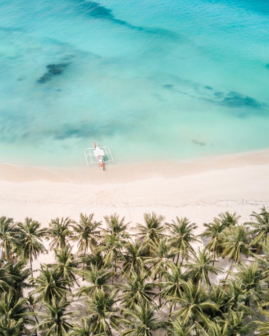 Philippines drone shot