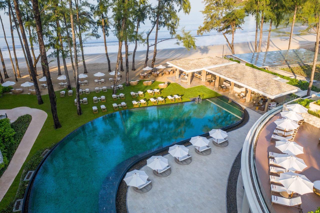 Phuket Intercontinental pool and beach
