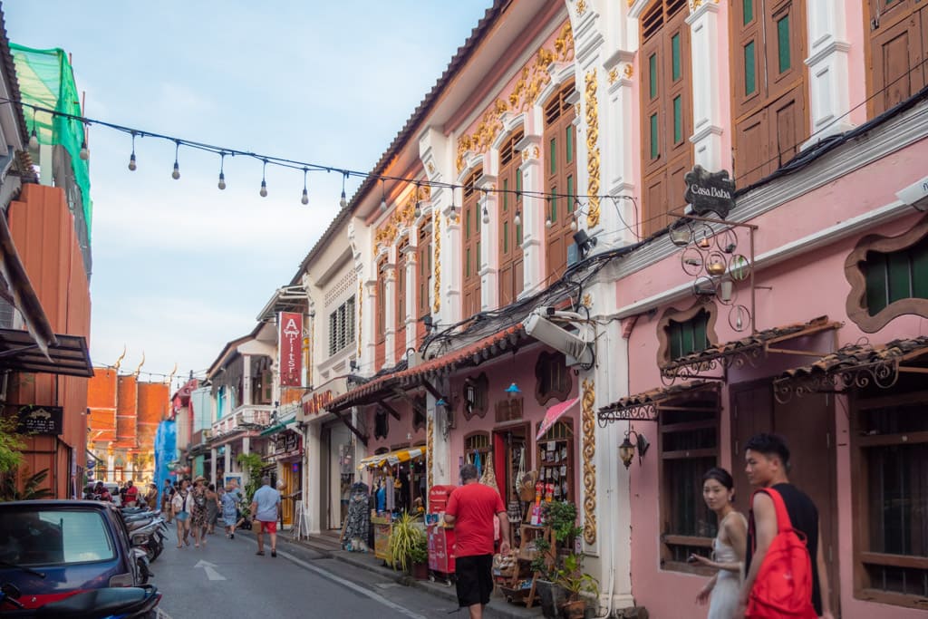 Soi Romanee in Phuket Old Town
