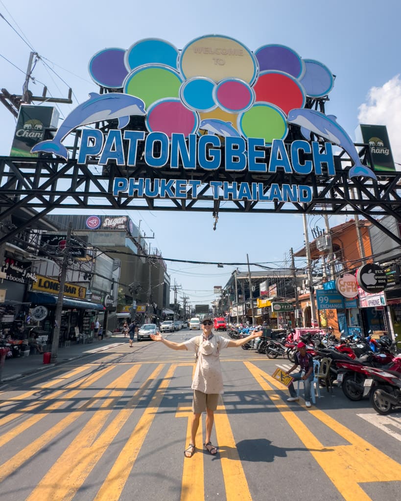 Bangla Road during the day in Patong