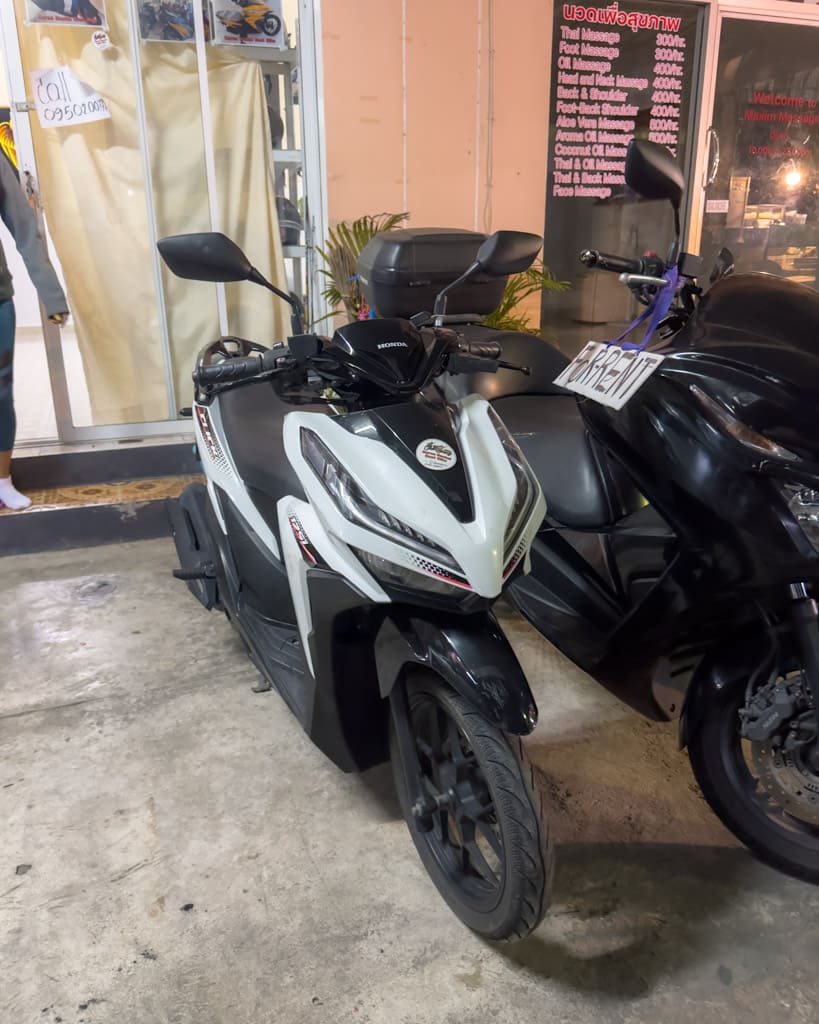 Scooter rental in Phuket