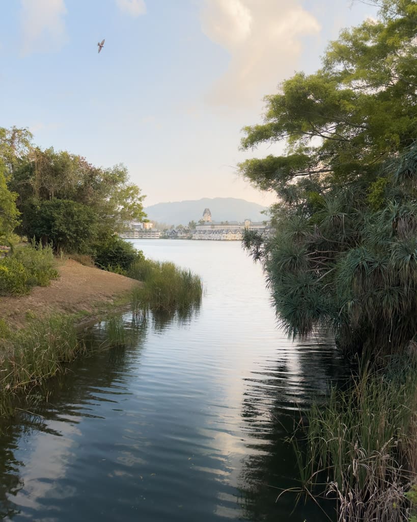 The lagoons at Bang Tao