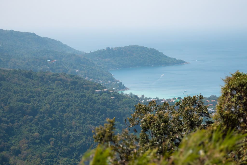 Hills in Phuket from Big Buddha
