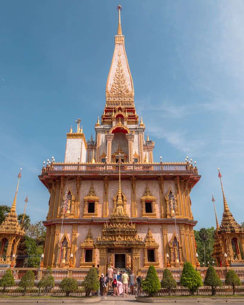 Pagoda at Wat Chalong