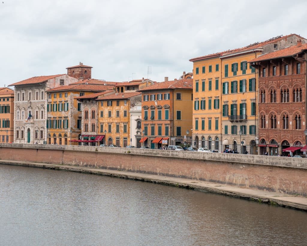 Arno River in Pisa