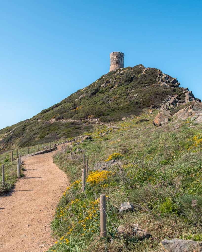 Parata Tower on top of hill