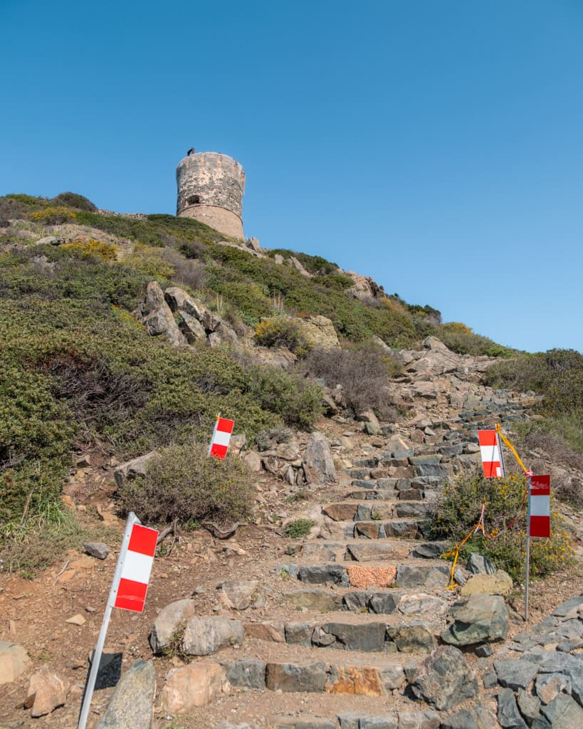 Stairs to Parata Tower