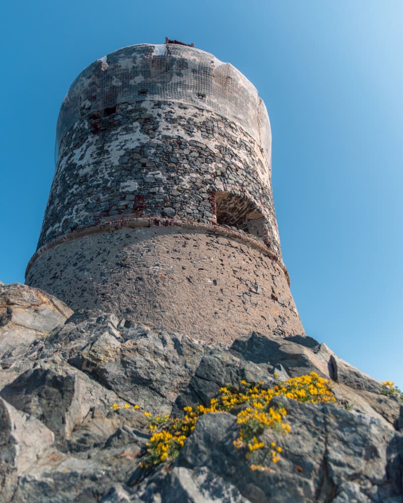 Parata Tower near Ajaccio