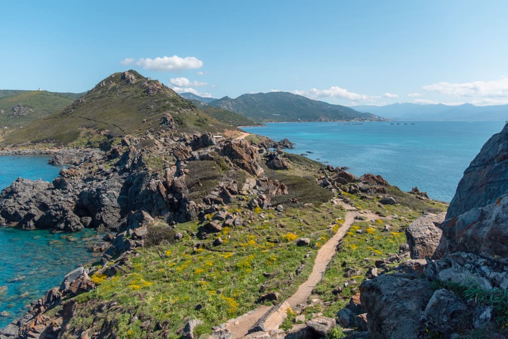 Trail at Pointe de la Parata
