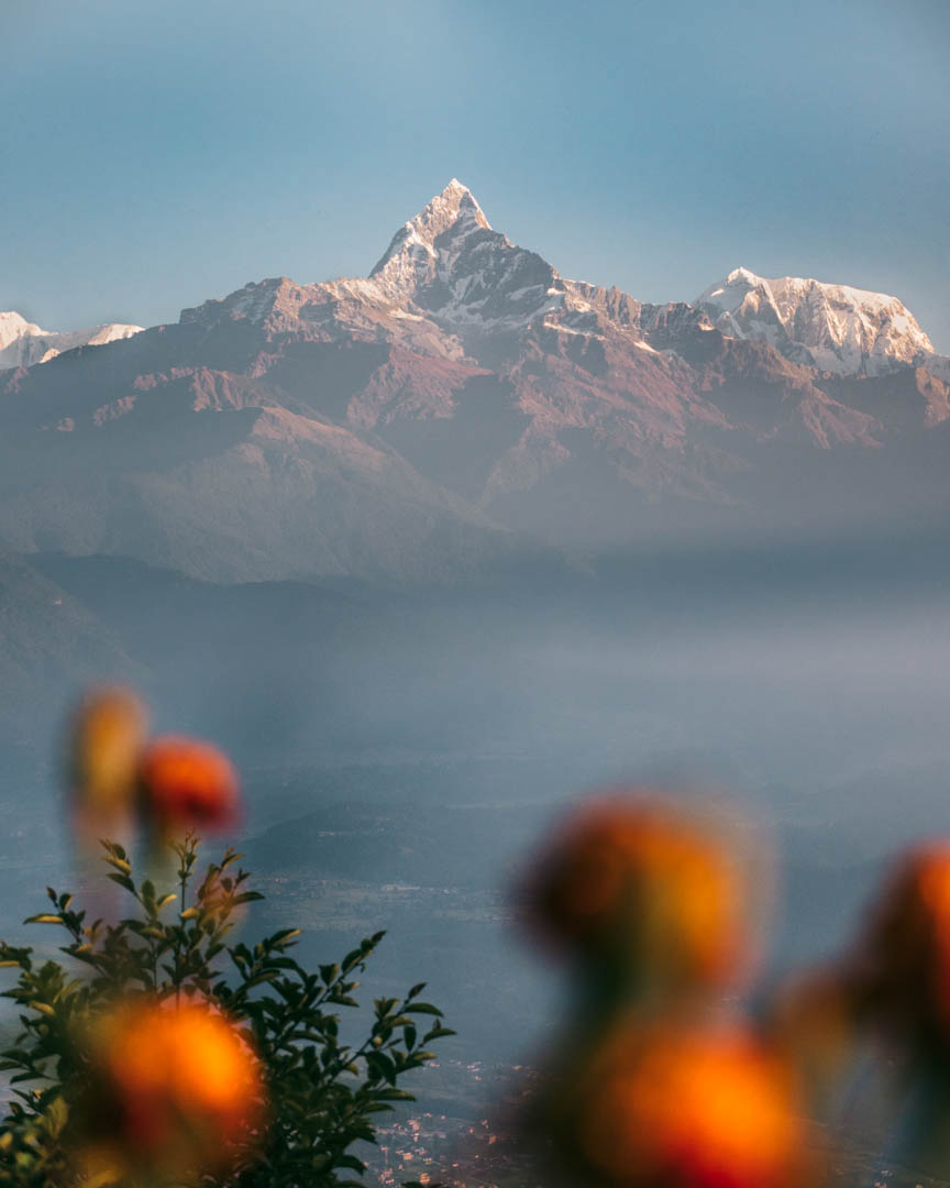 Fishtail Mountain in Nepal