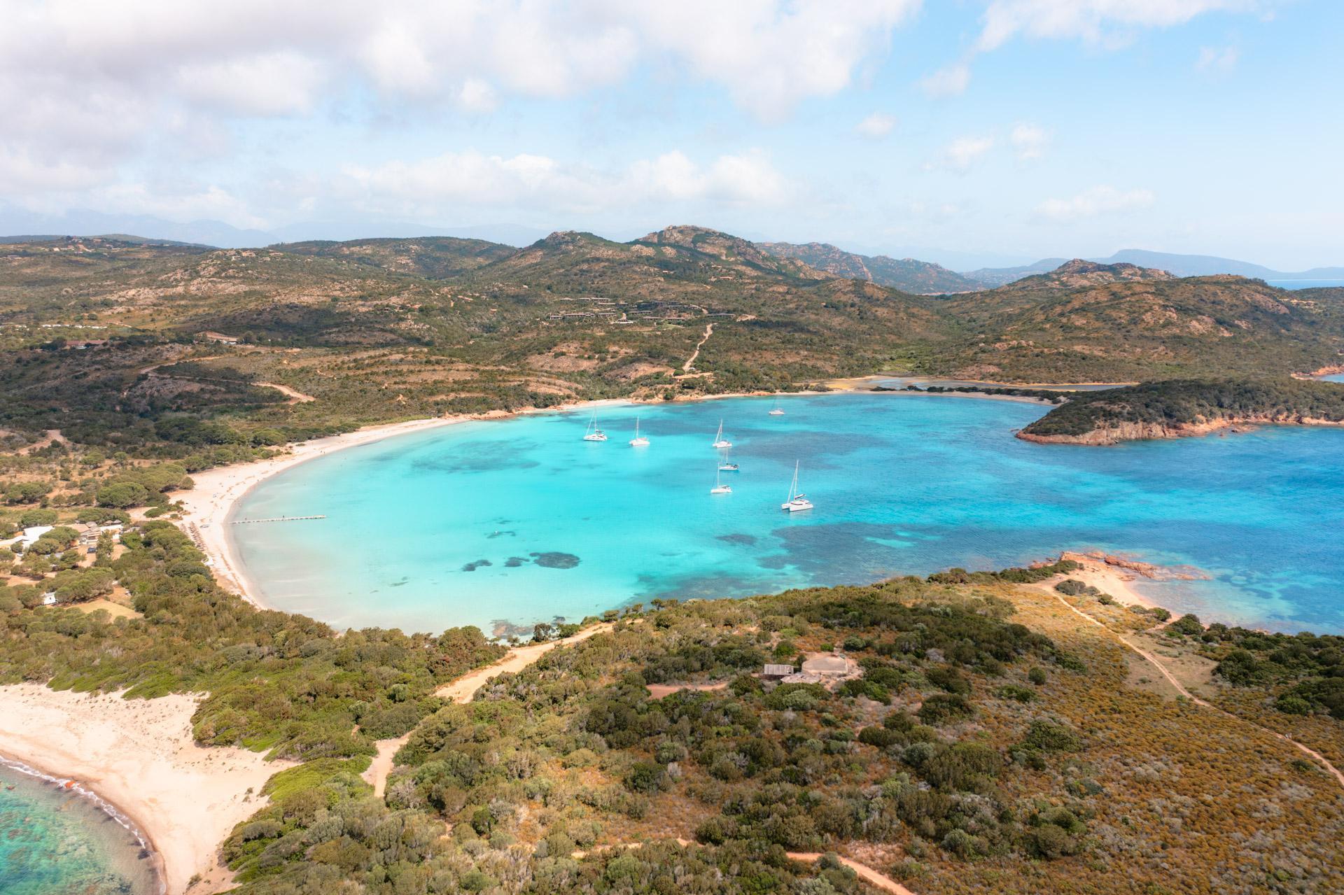 Rondinara's horseshoe-shaped bay