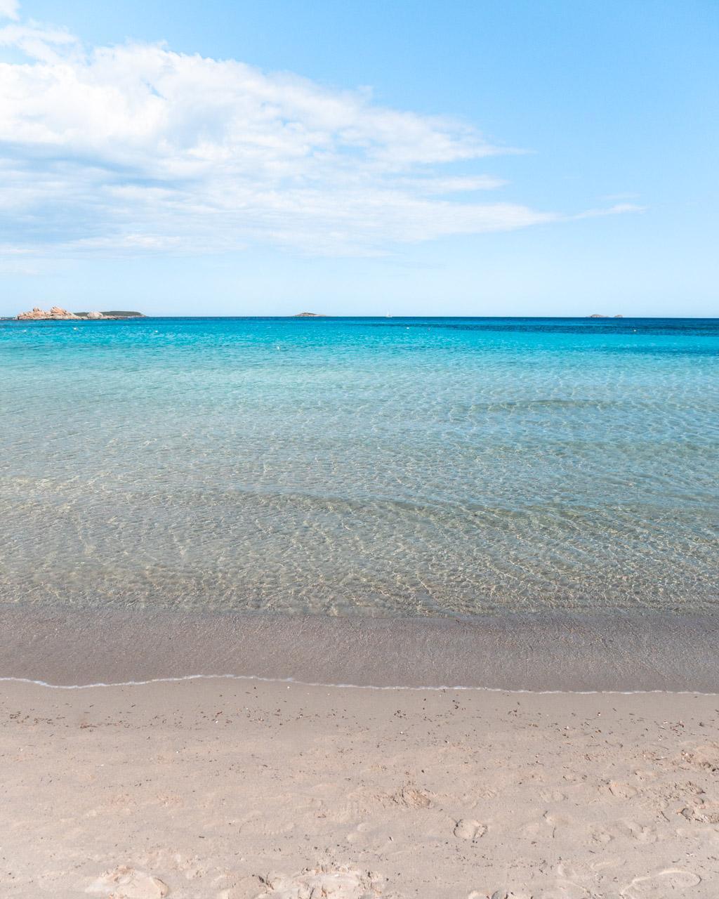 Tamaricciu water and sky