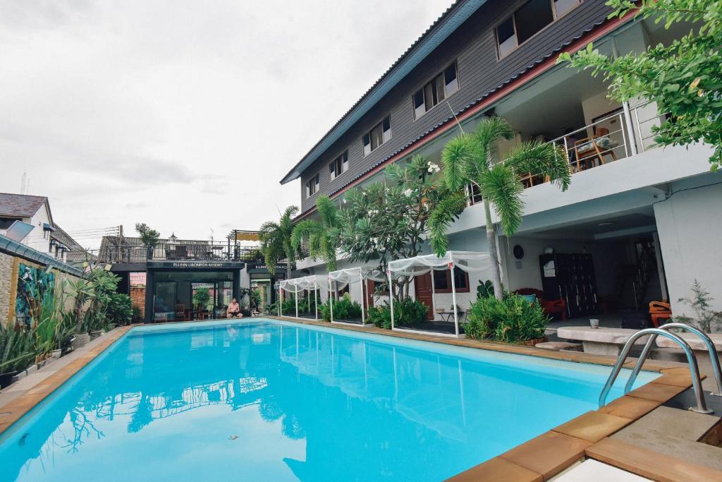 The large pool at P.U. Inn Resort