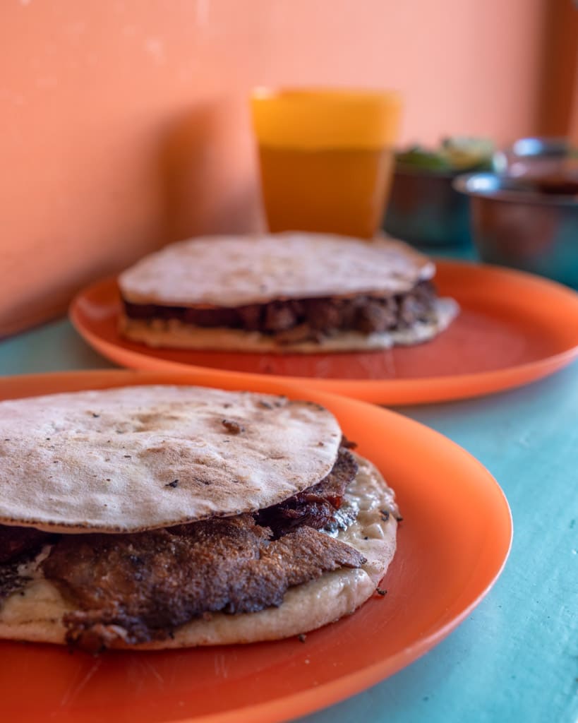 Vegan gringas at El Rincón de Tacotlán